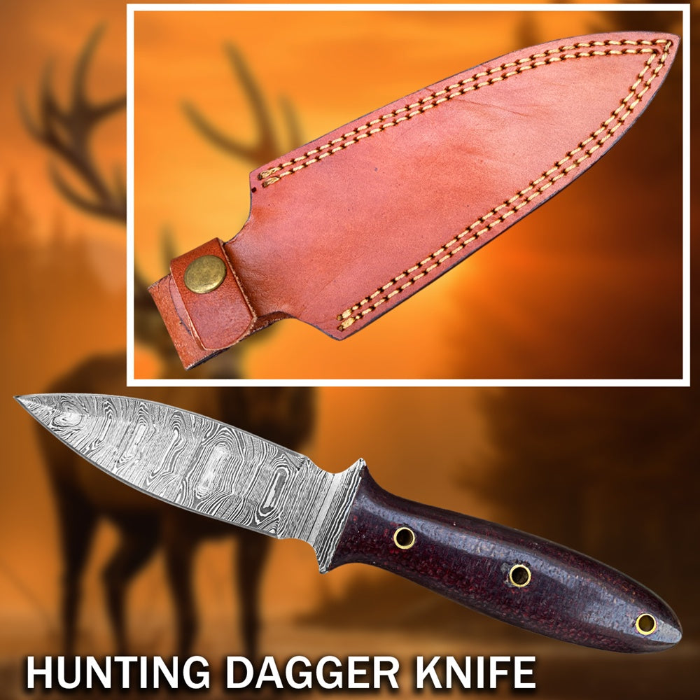 Damascus Dagger Knife