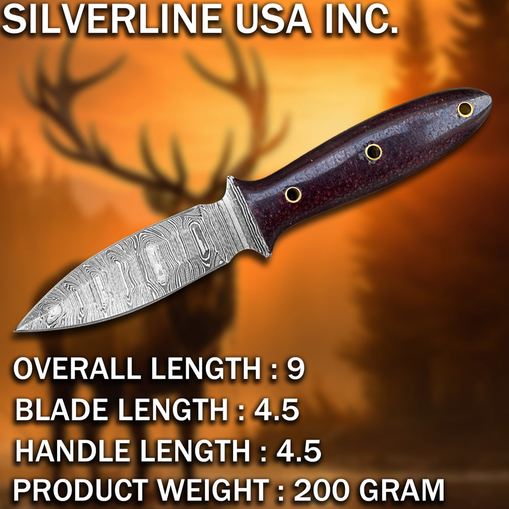 Damascus Dagger Knife