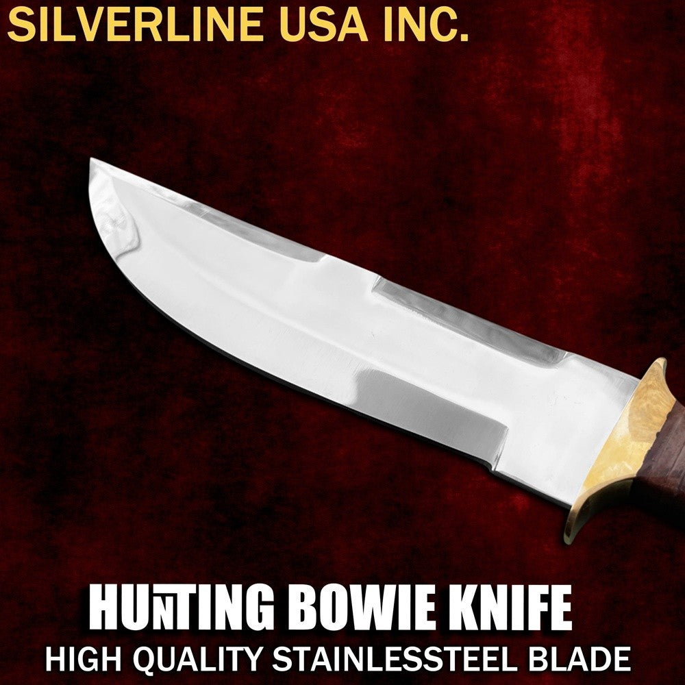 Stainless steel hunter knife