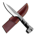 Railroad spike knife