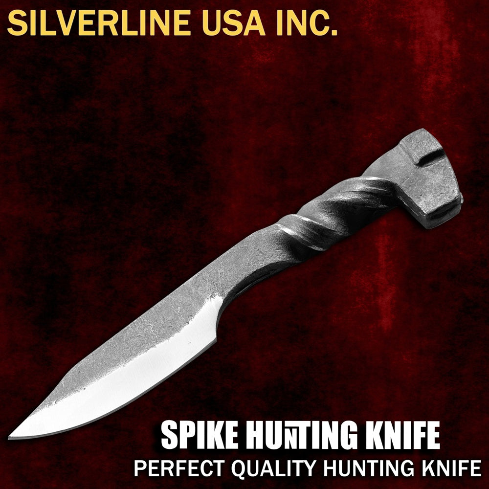 Railroad spike knife