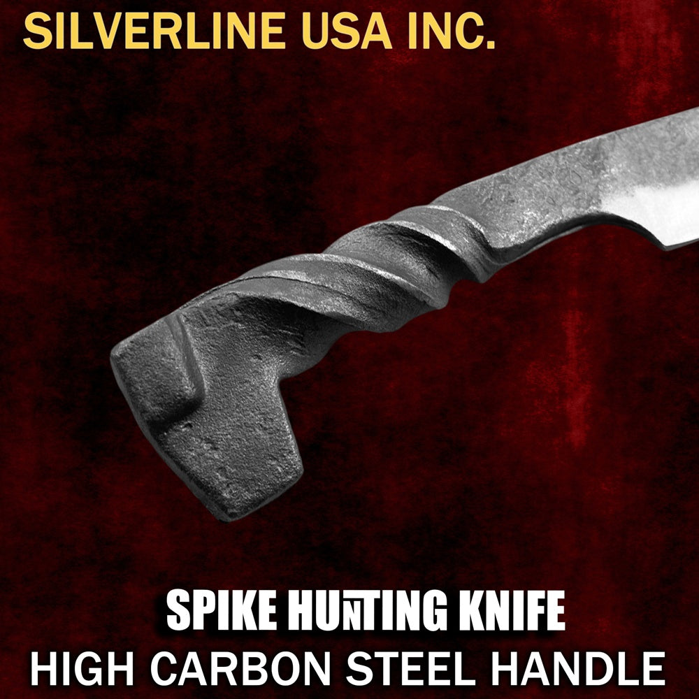 Railroad spike knife
